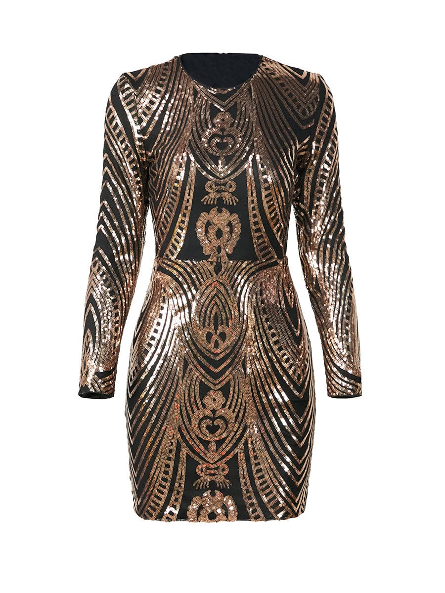 Retro Mini Homecoming Dress