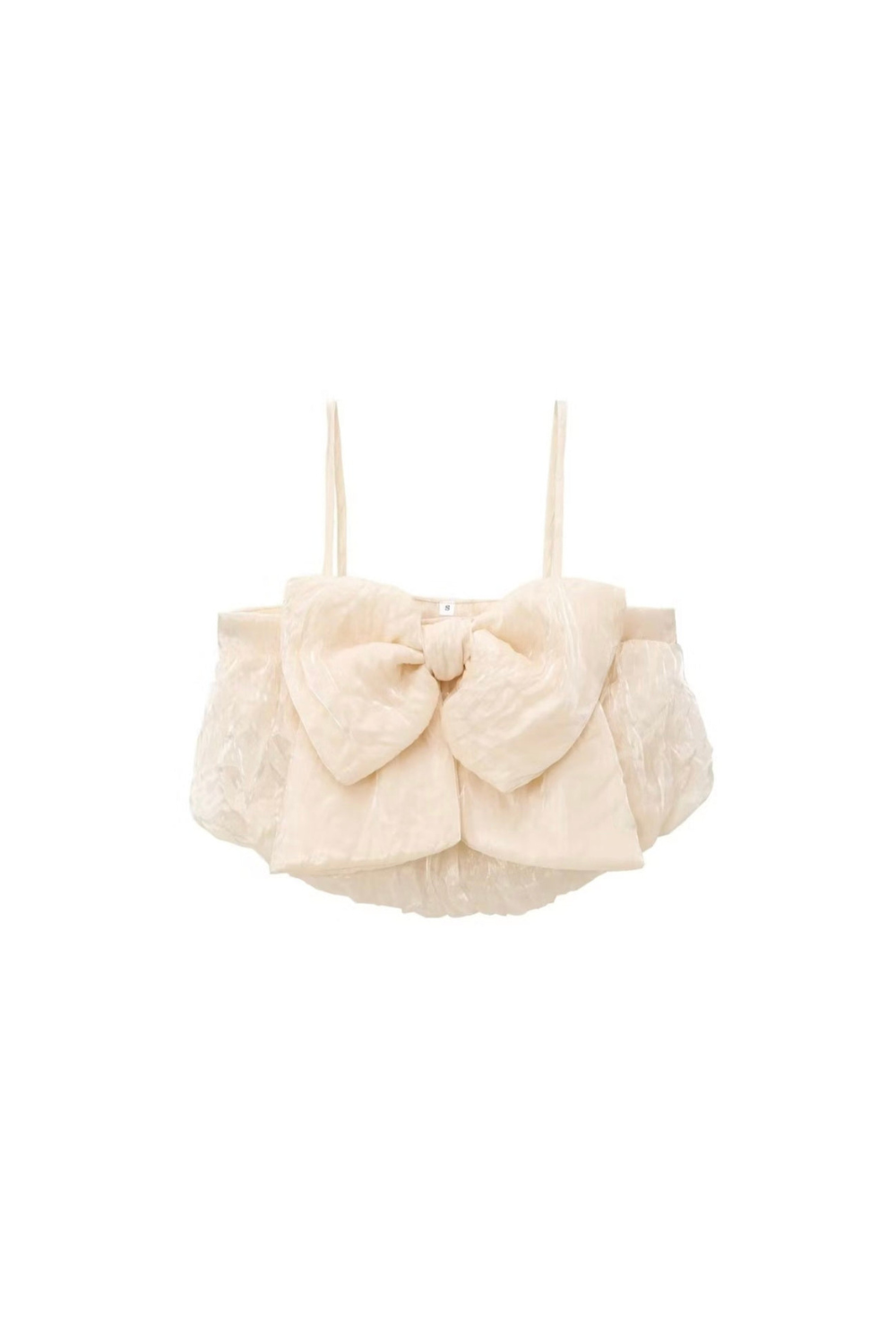 Addison Bownot Top In Ivory