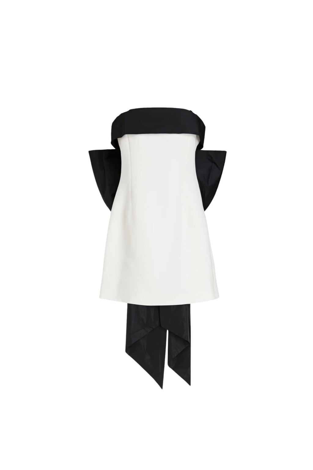 HEPBURN BOW - DETAIL MINI DRESS