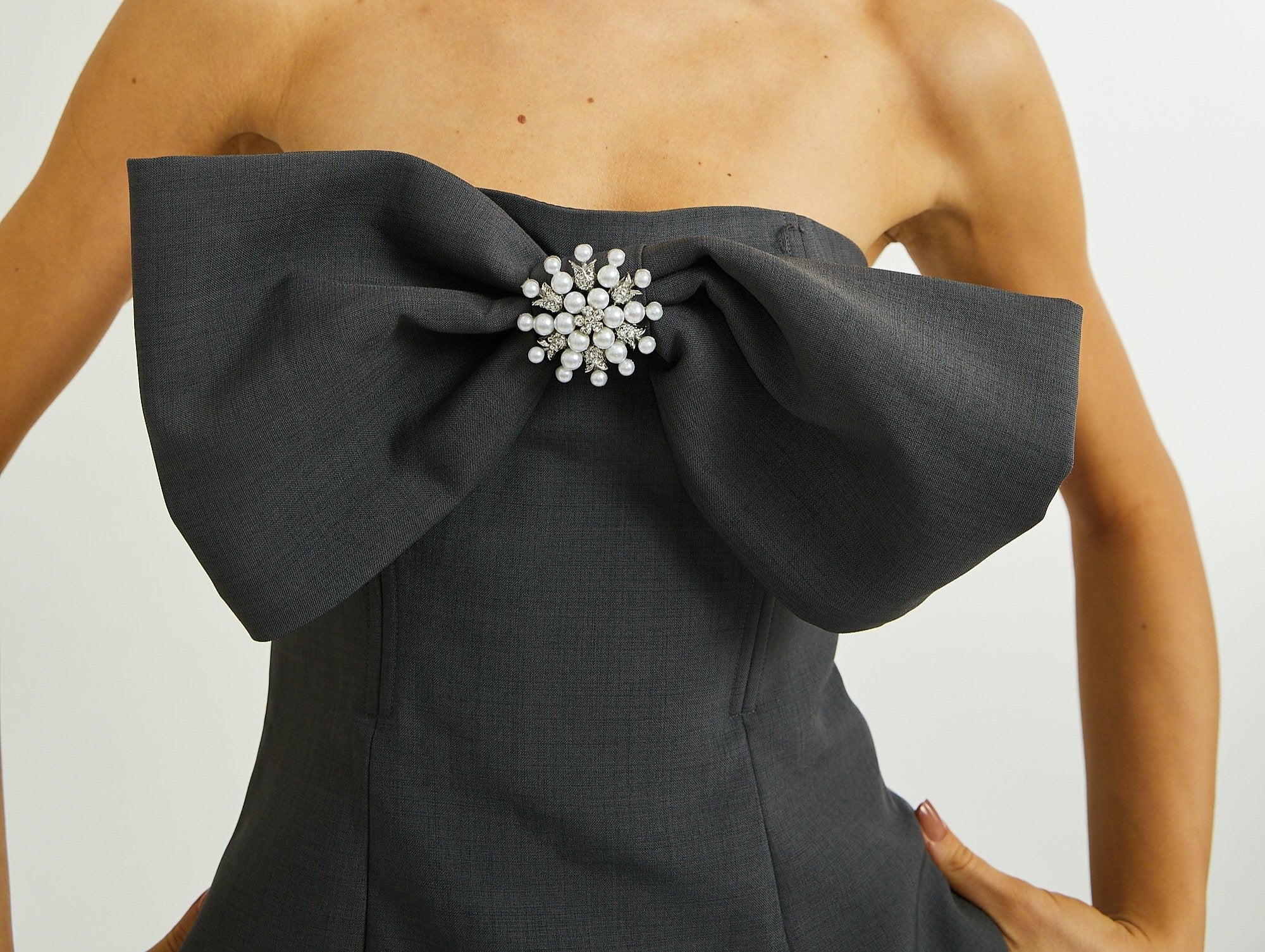 Sancia off-shoulder top & shorts matching set