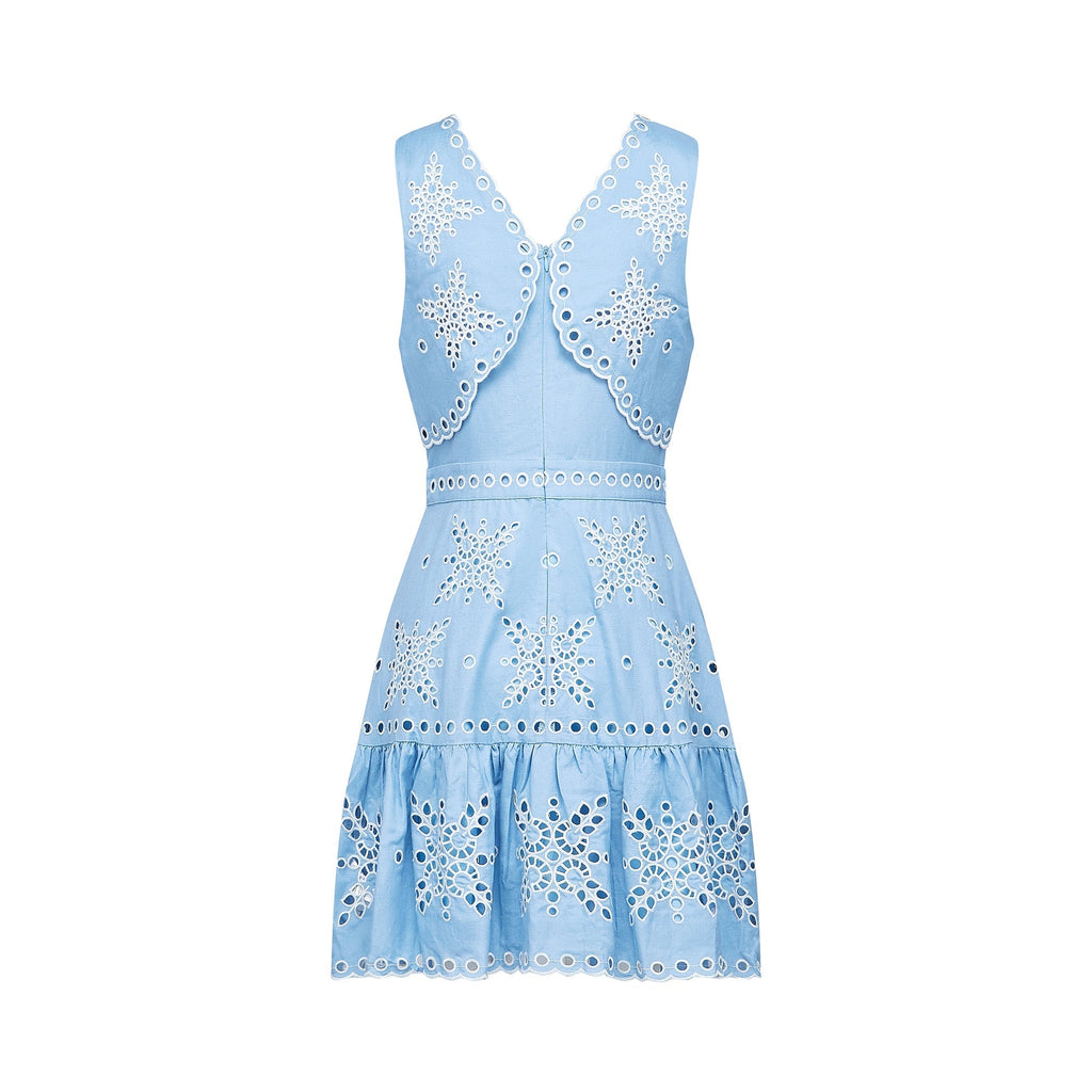 Holly broderie-anglaise mini dress