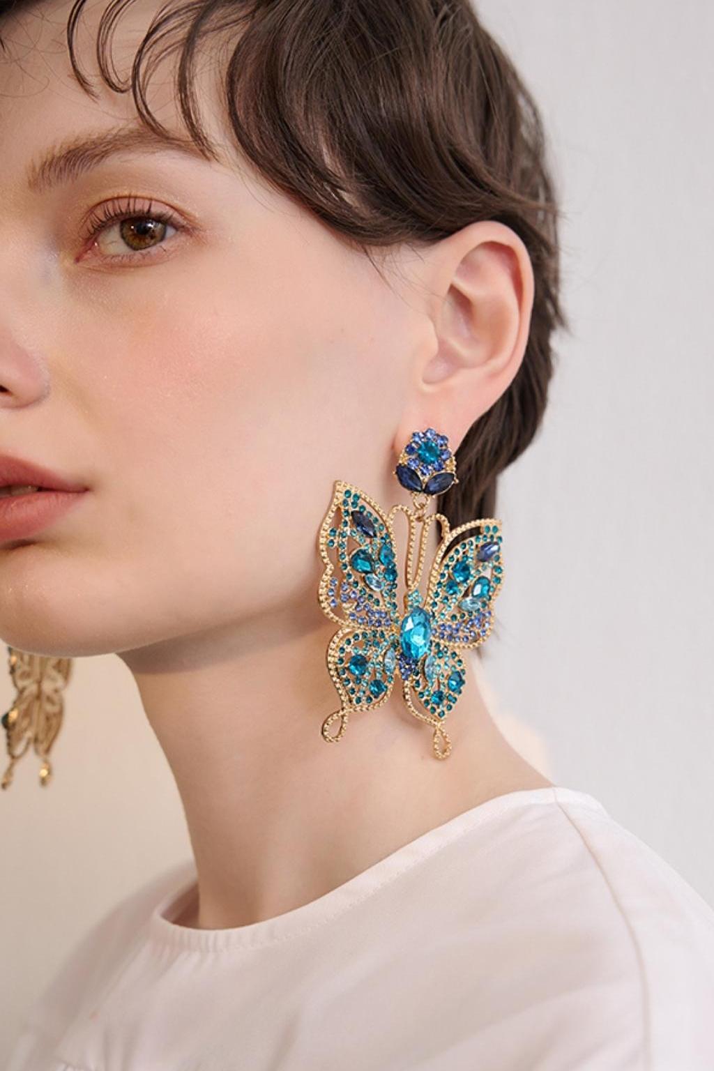 BUTTERFLY EARRINGS