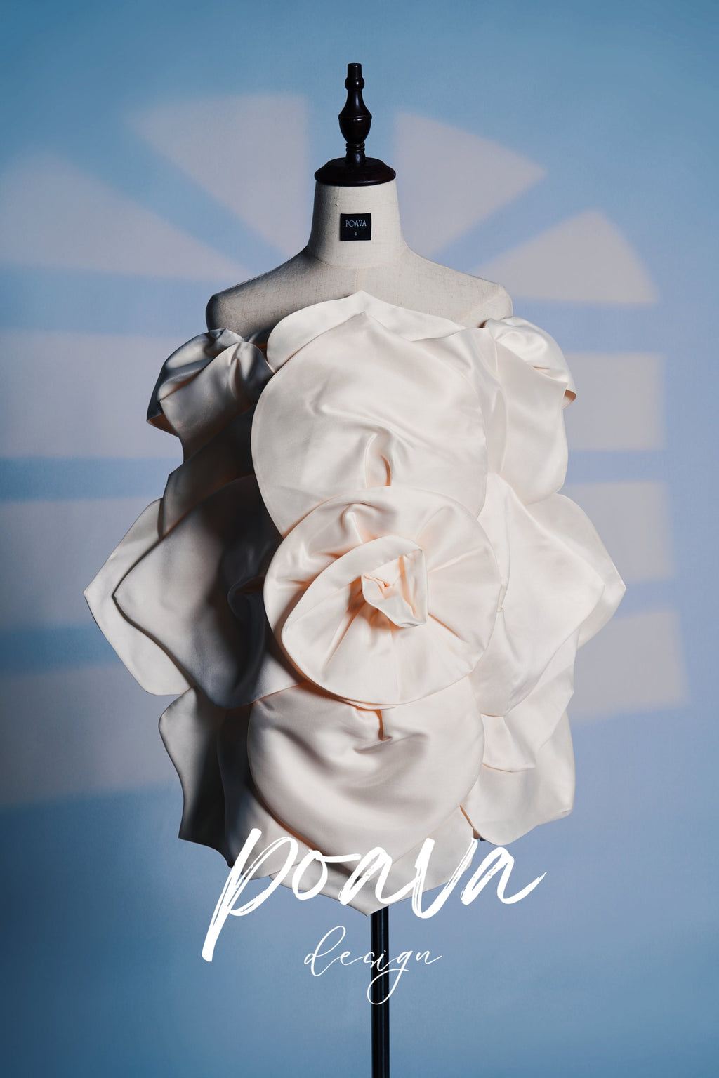 APRICOT FLOWER STRAPLESS MINI DRESS