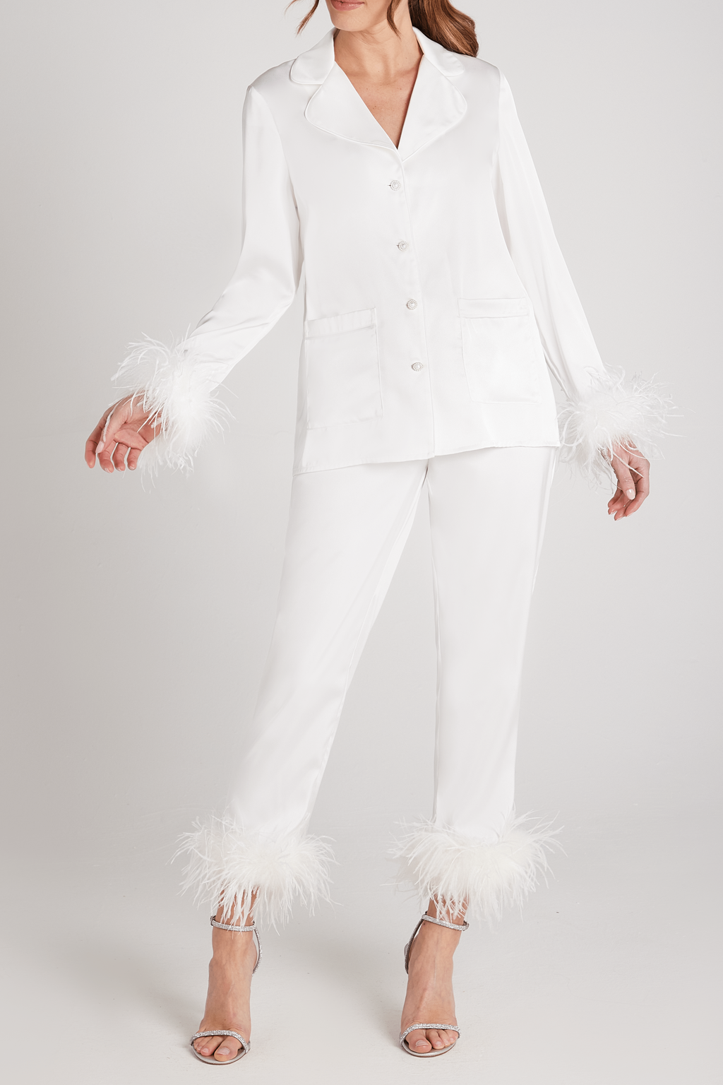 Darcie White Pajamas