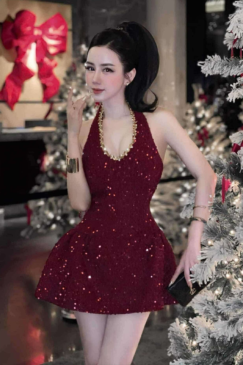 Bellerose Mini Dress In Purple