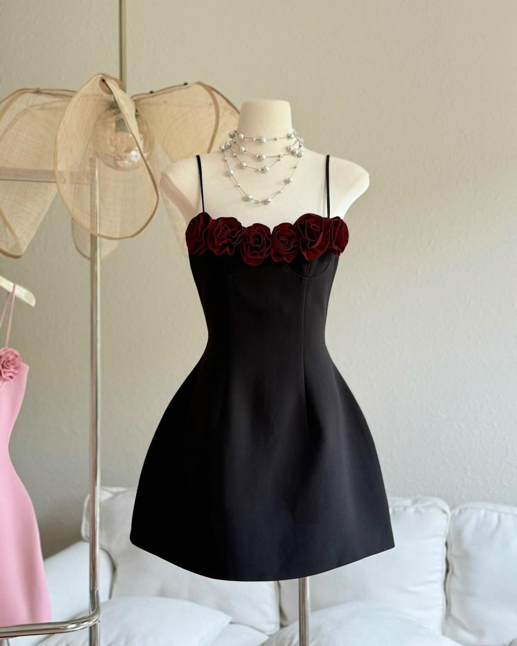 Colette Flower Mini Dress