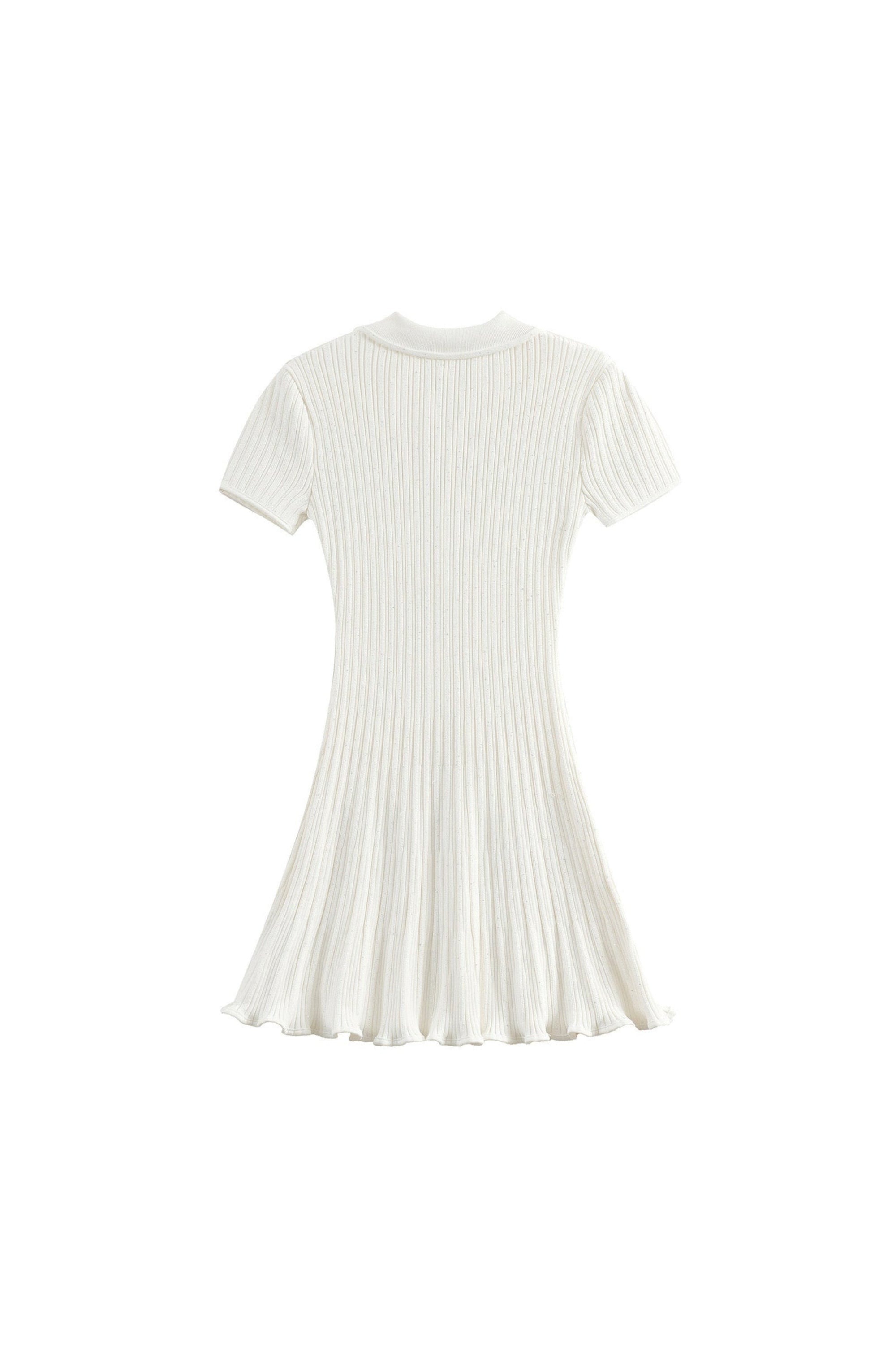 Sequin Knit Mini Dress