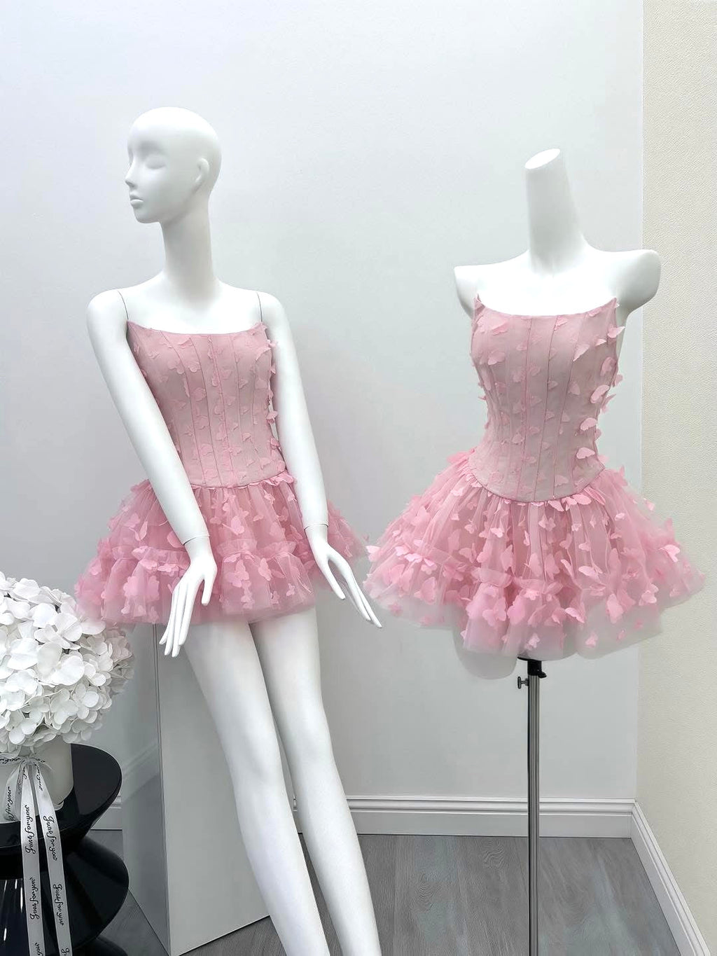 Adara Butterfly Corset Mini Dress