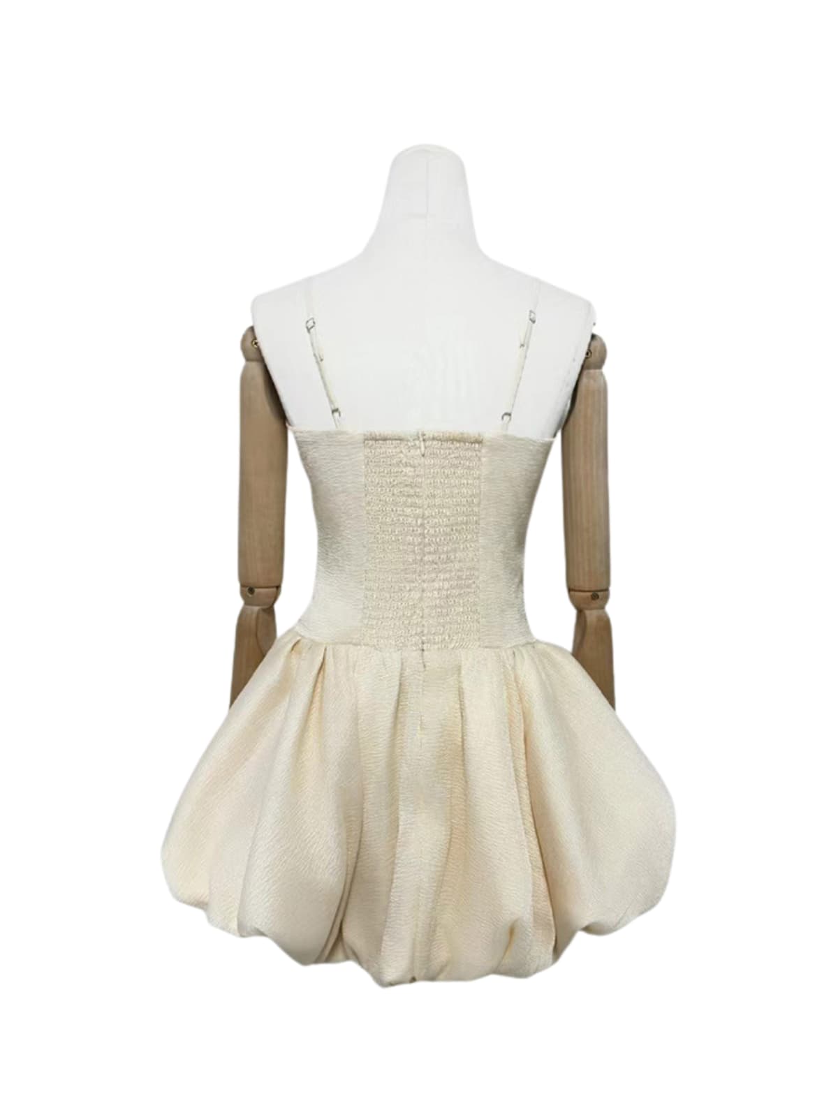 doreen 3d flower bud mini dress