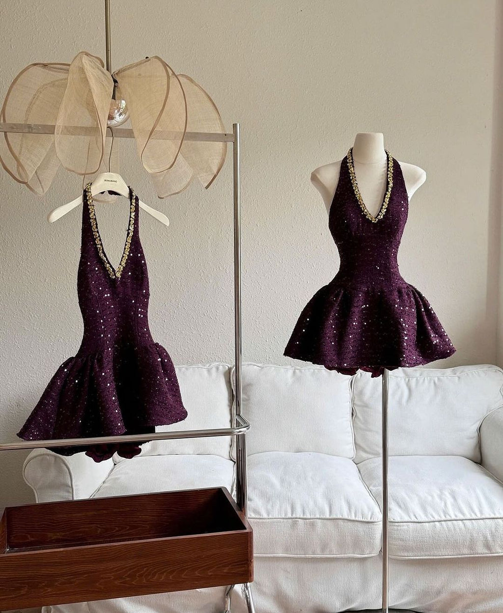 Bellerose Mini Dress In Purple