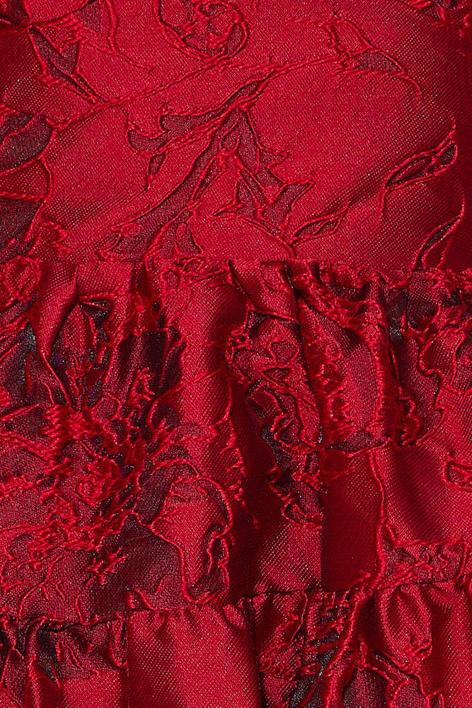 Jacquard dopamine slip mini dress