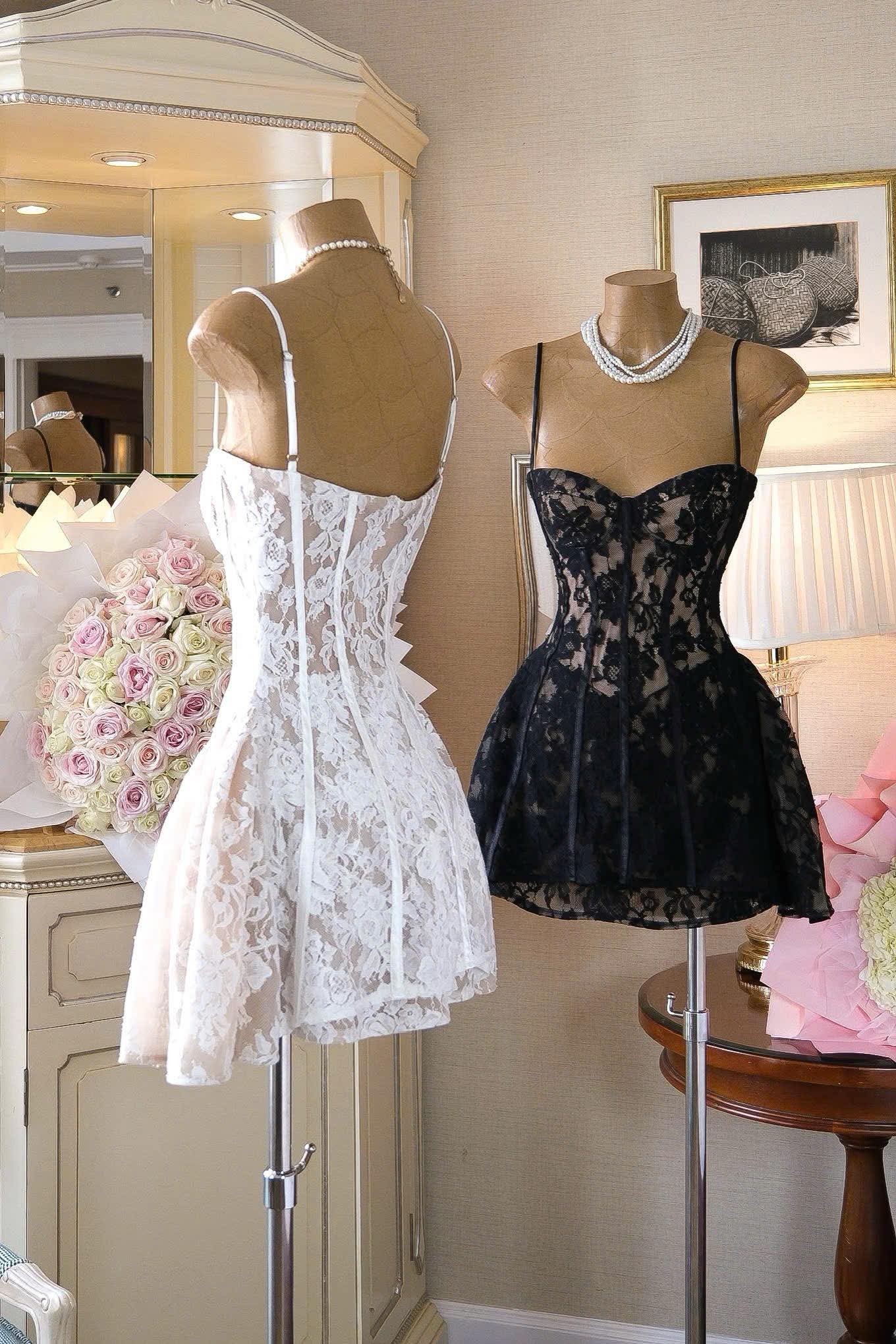 Alessia Lace Mini Dress