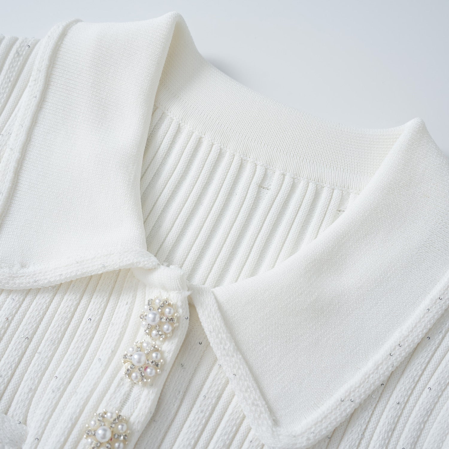 Sequin Knit Mini Dress