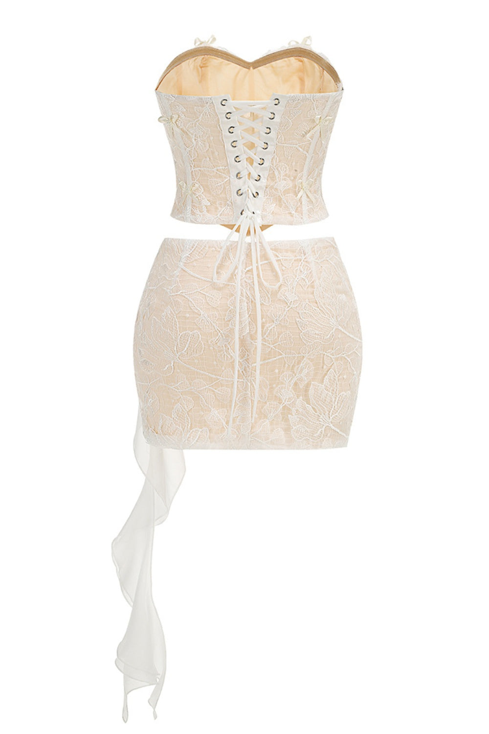 Charlotte Lace Corset Set