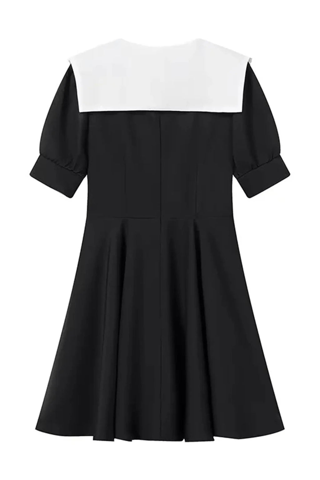 CHLOE DOLL COLLAR PUFF SLEEVE MINI DRESS