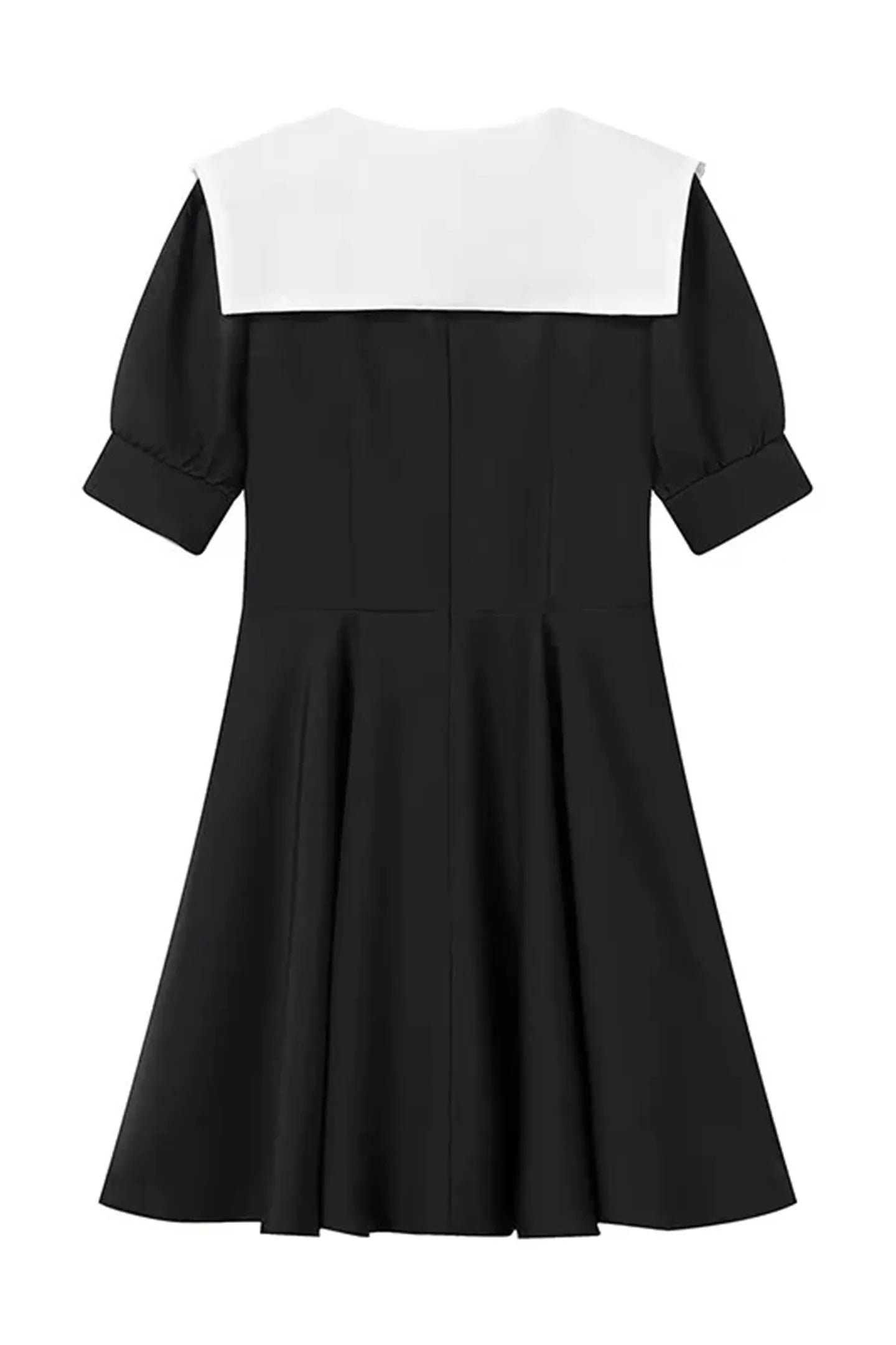 CHLOE DOLL COLLAR PUFF SLEEVE MINI DRESS