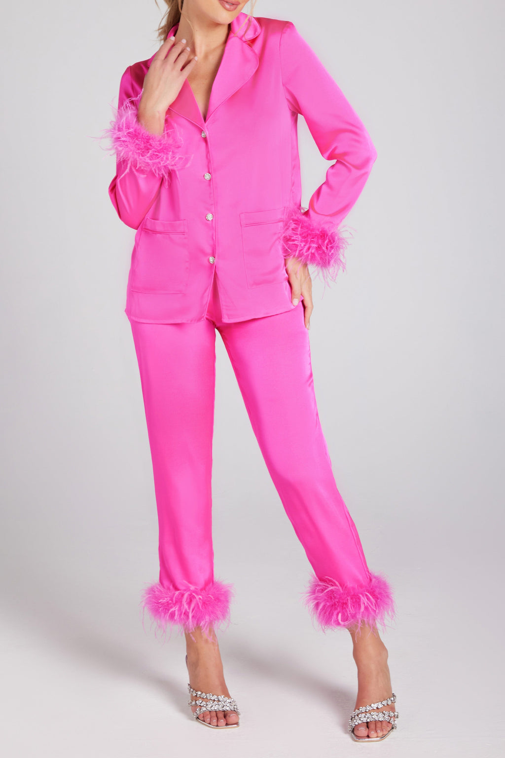Darcie Hot Pink Pajamas