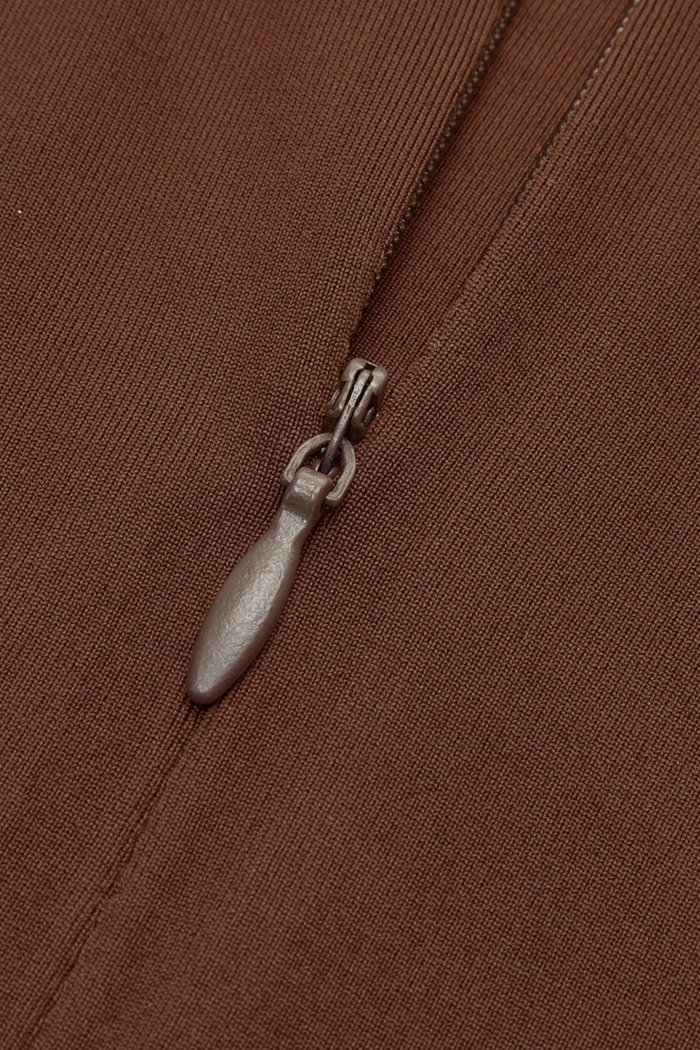 Ilya Asymmetrical Cutout Satin Maxi Dress - Brown