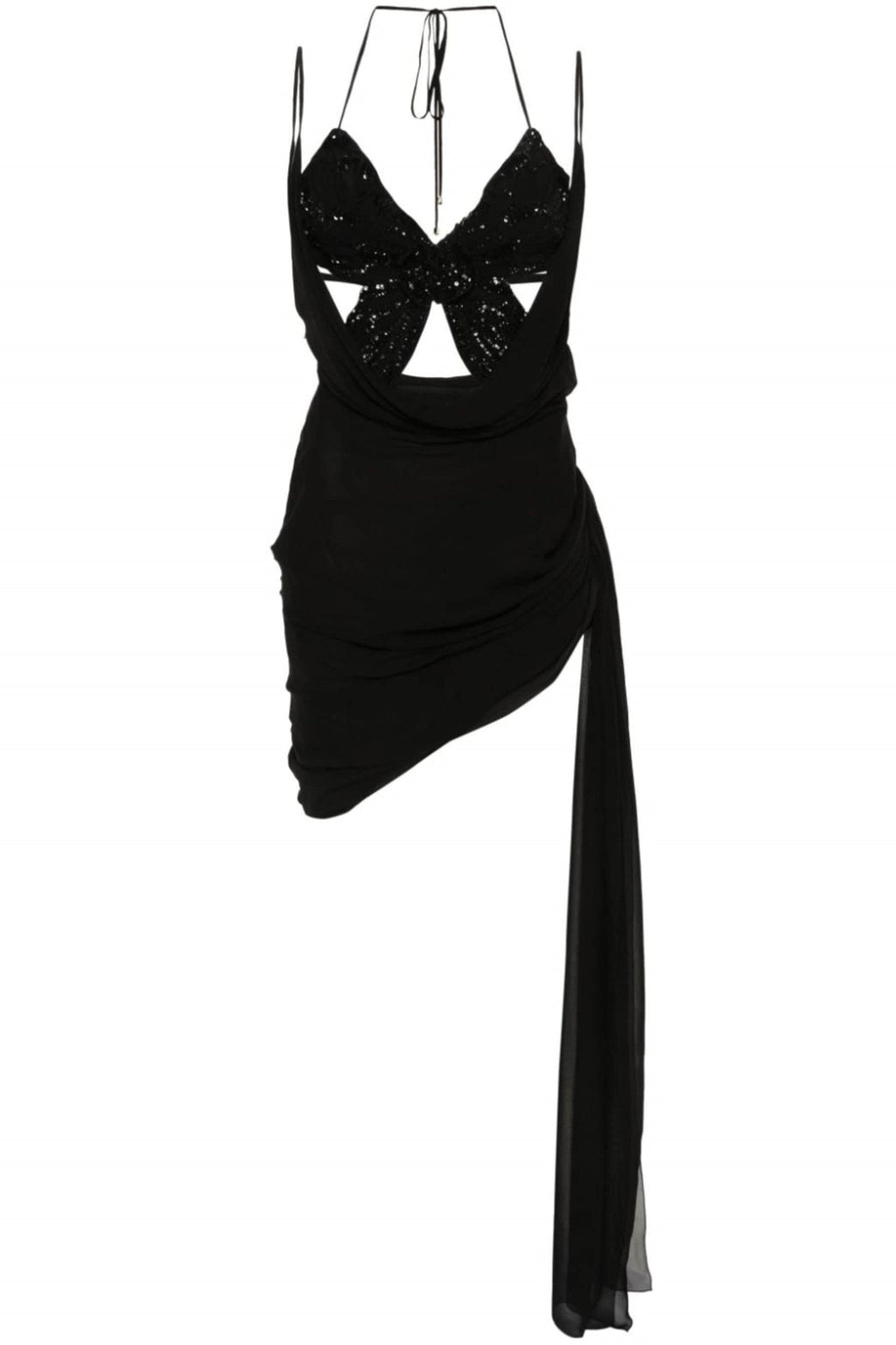 Laula Butterfly Chiffon Mini Dress