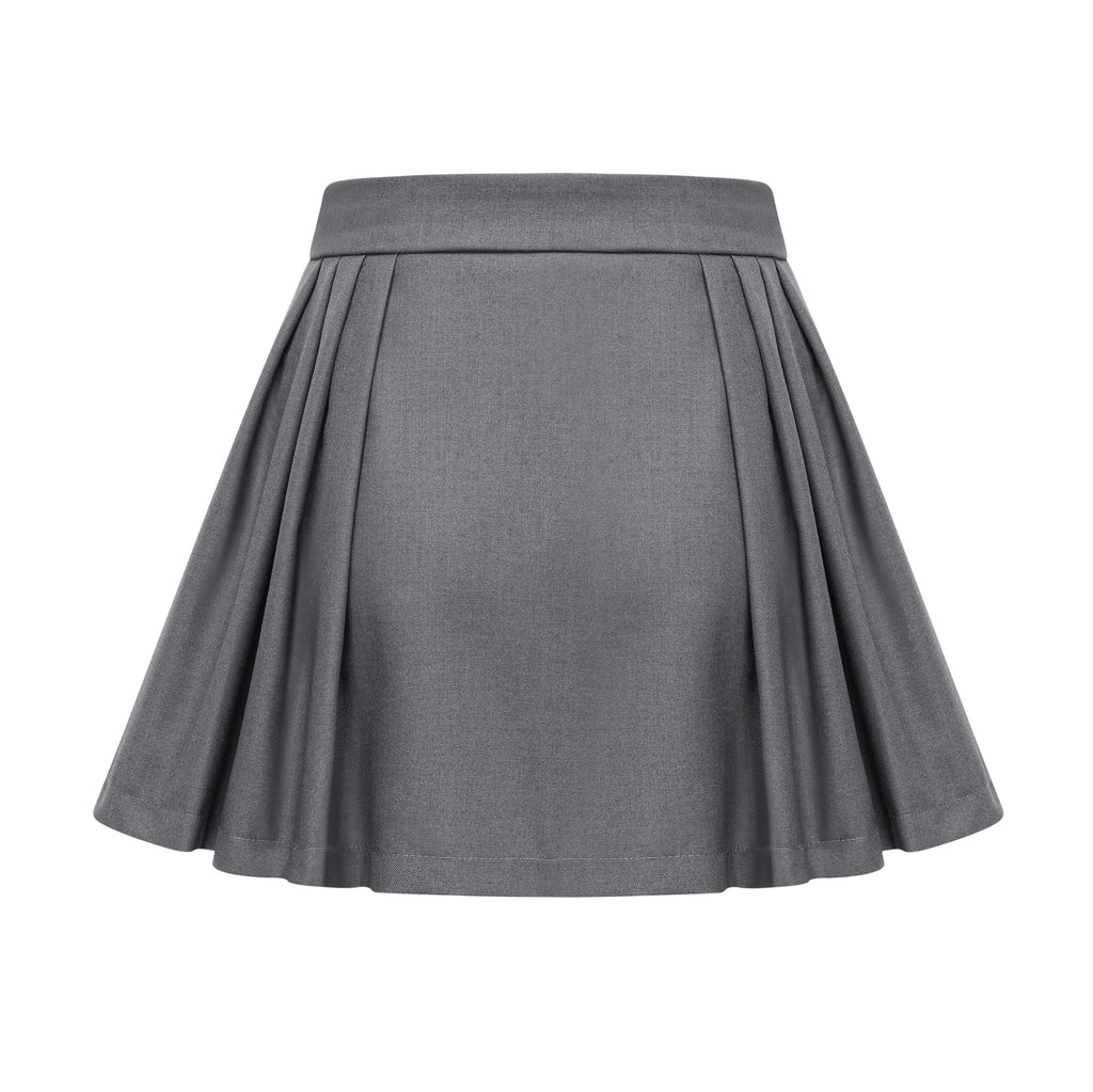 Bonita bow-detail top & skirt matching set