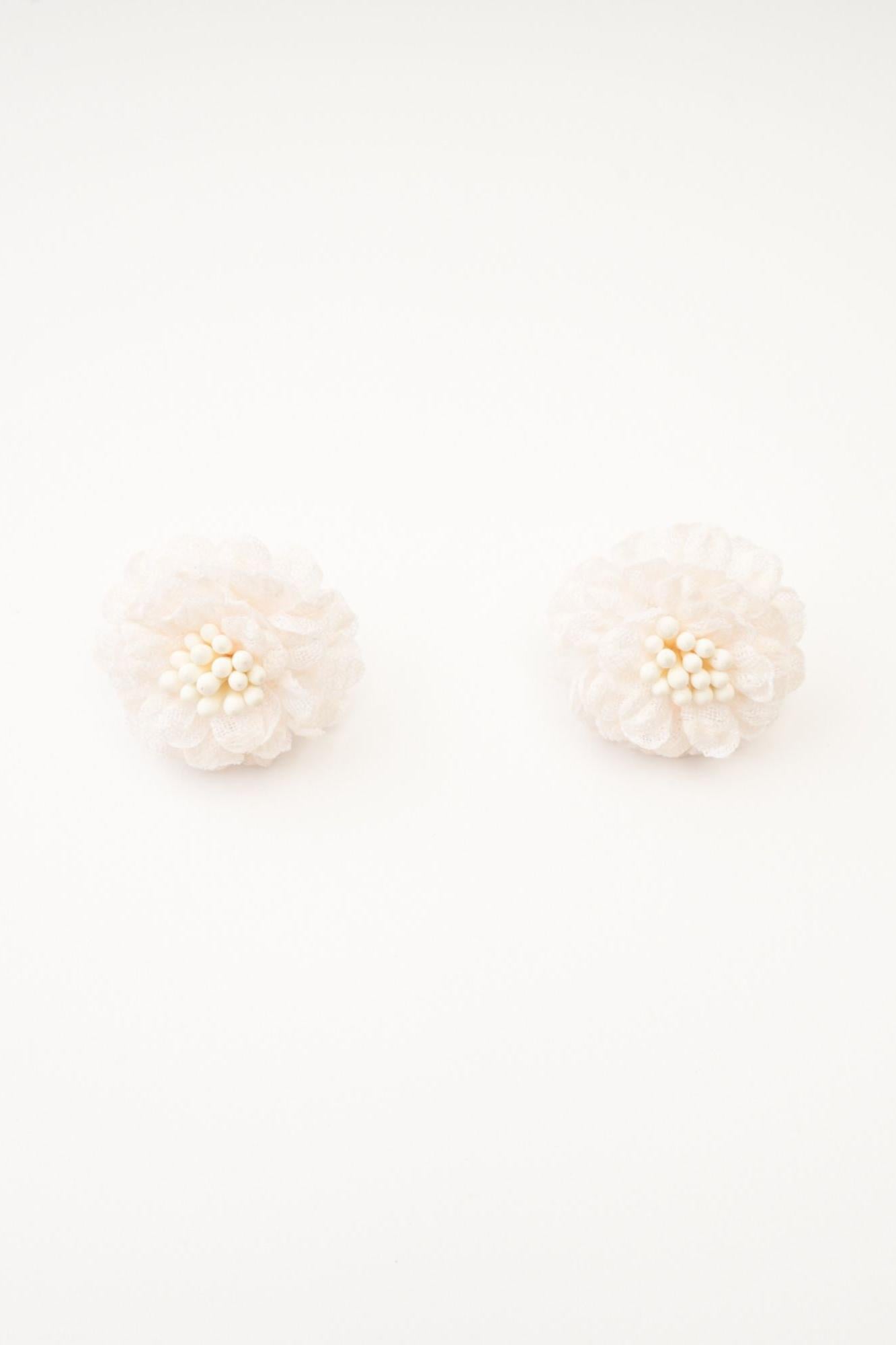 Juana floral-motif earrings