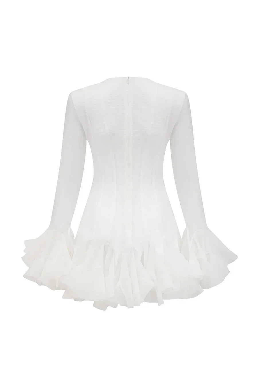 JOCELYN RUFFLED MINI DRESS