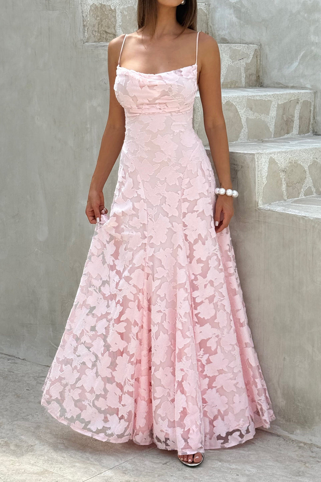 Francis Maxi Dress - Blush