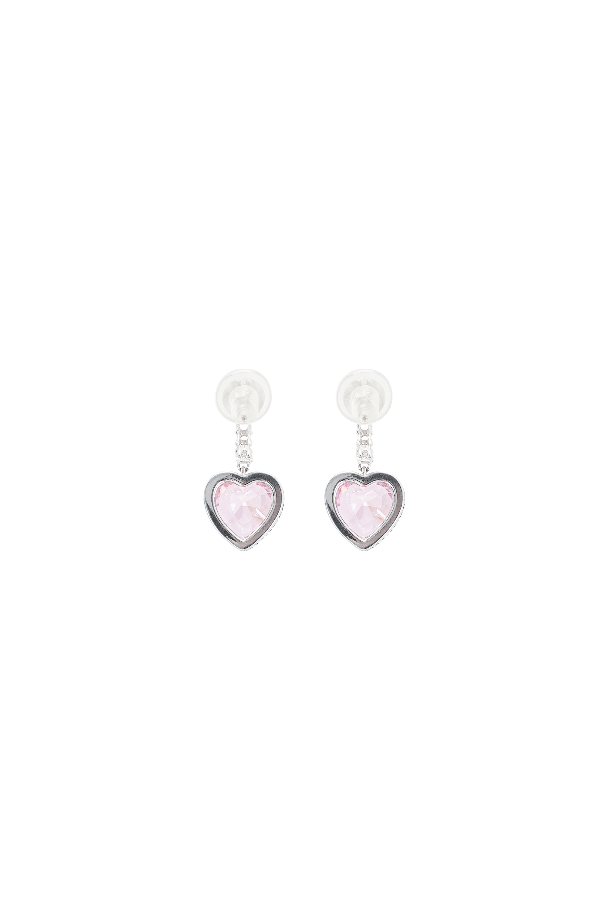 Heart pendant earring