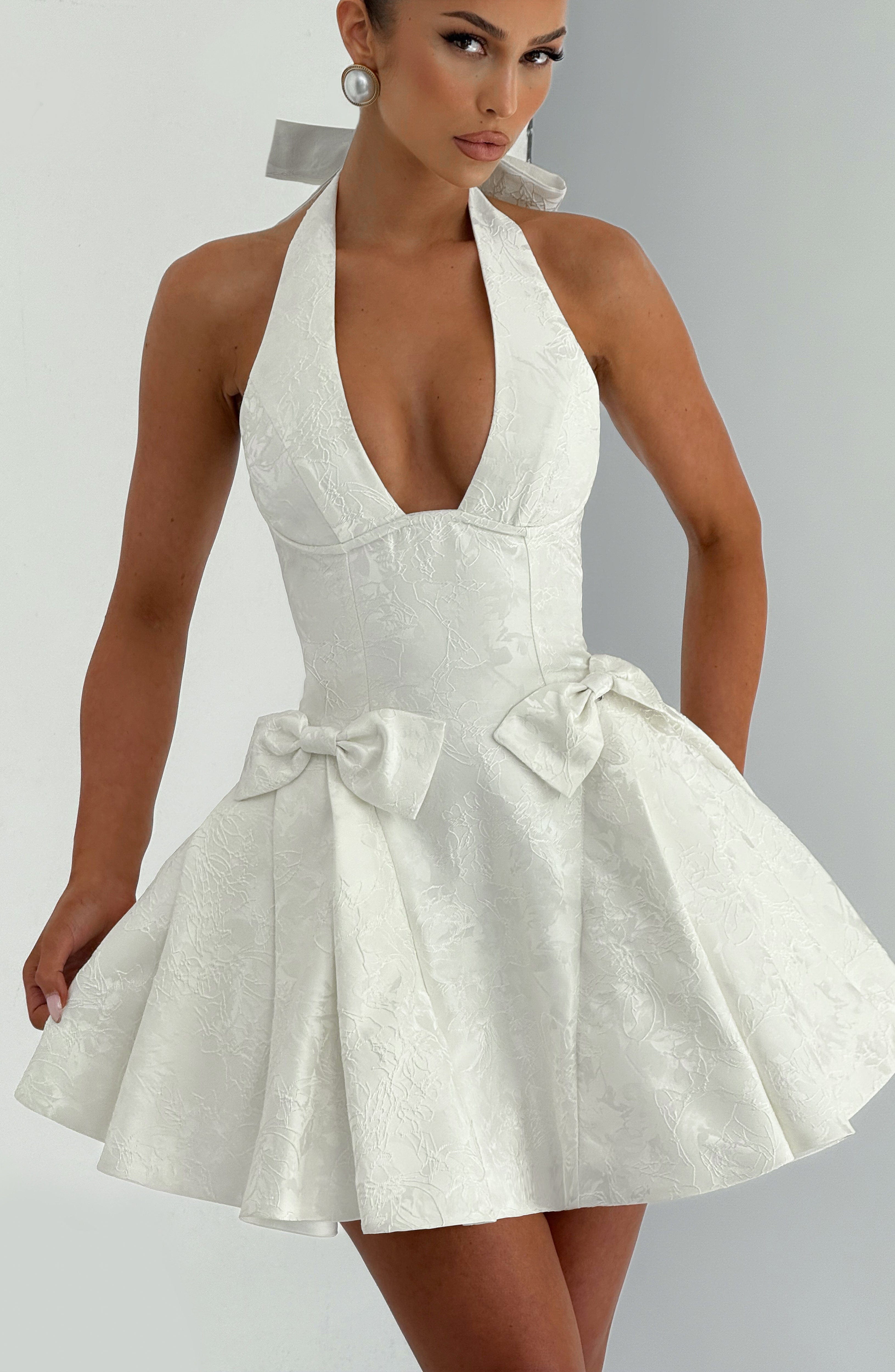 Jocelyn Mini Dress - Ivory