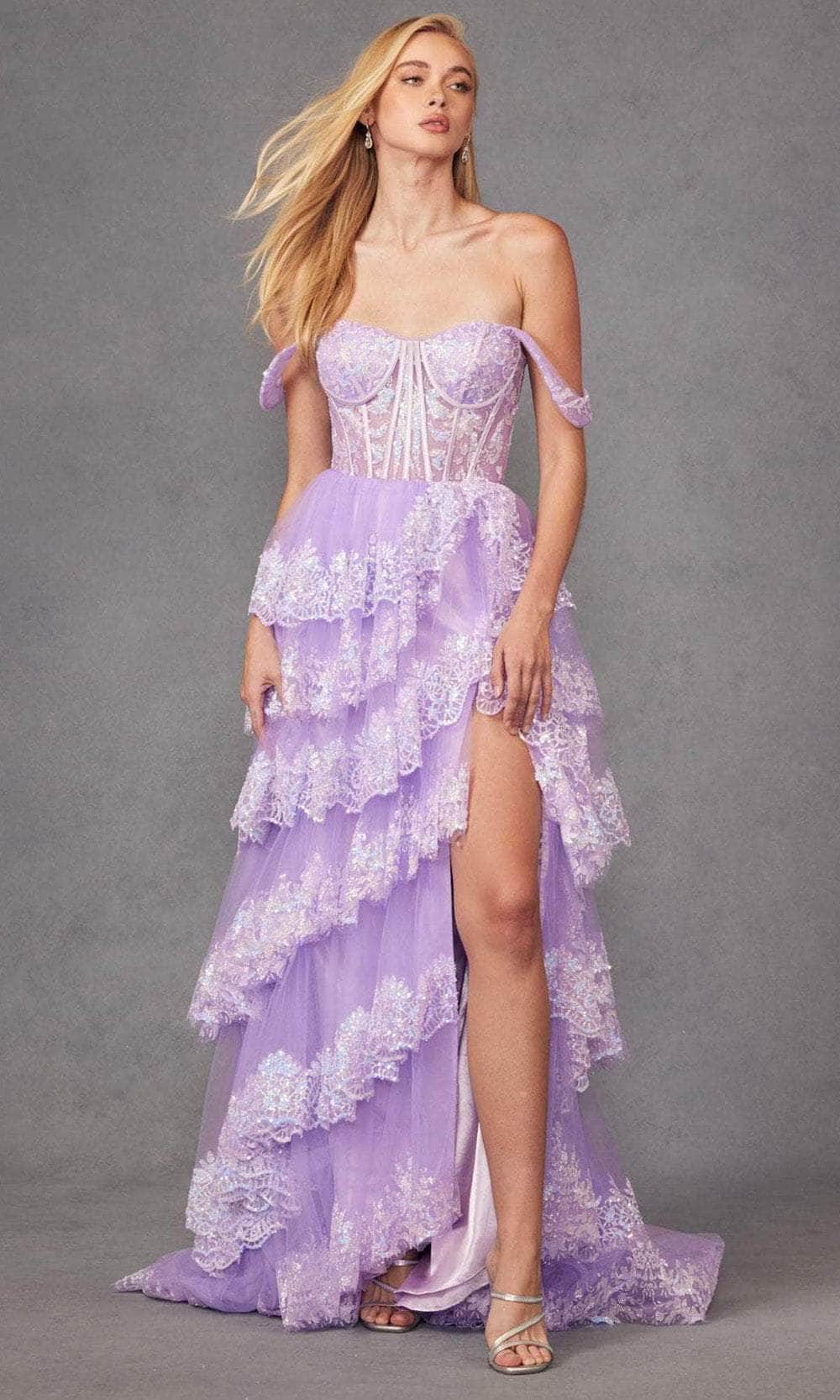Juliet Dresses - Sequin Lace Sweetheart Prom Gown