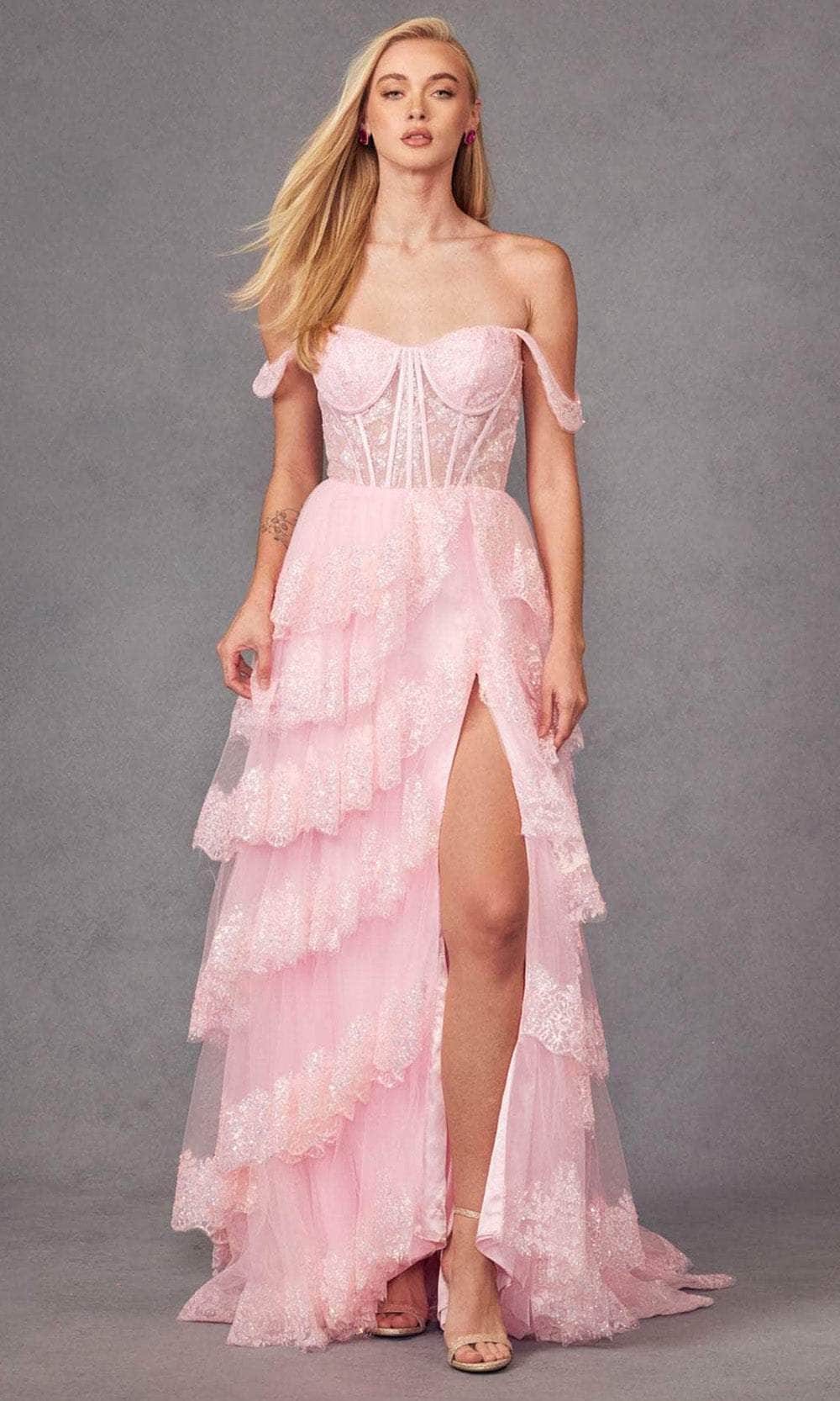 Juliet Dresses - Sequin Lace Sweetheart Prom Gown