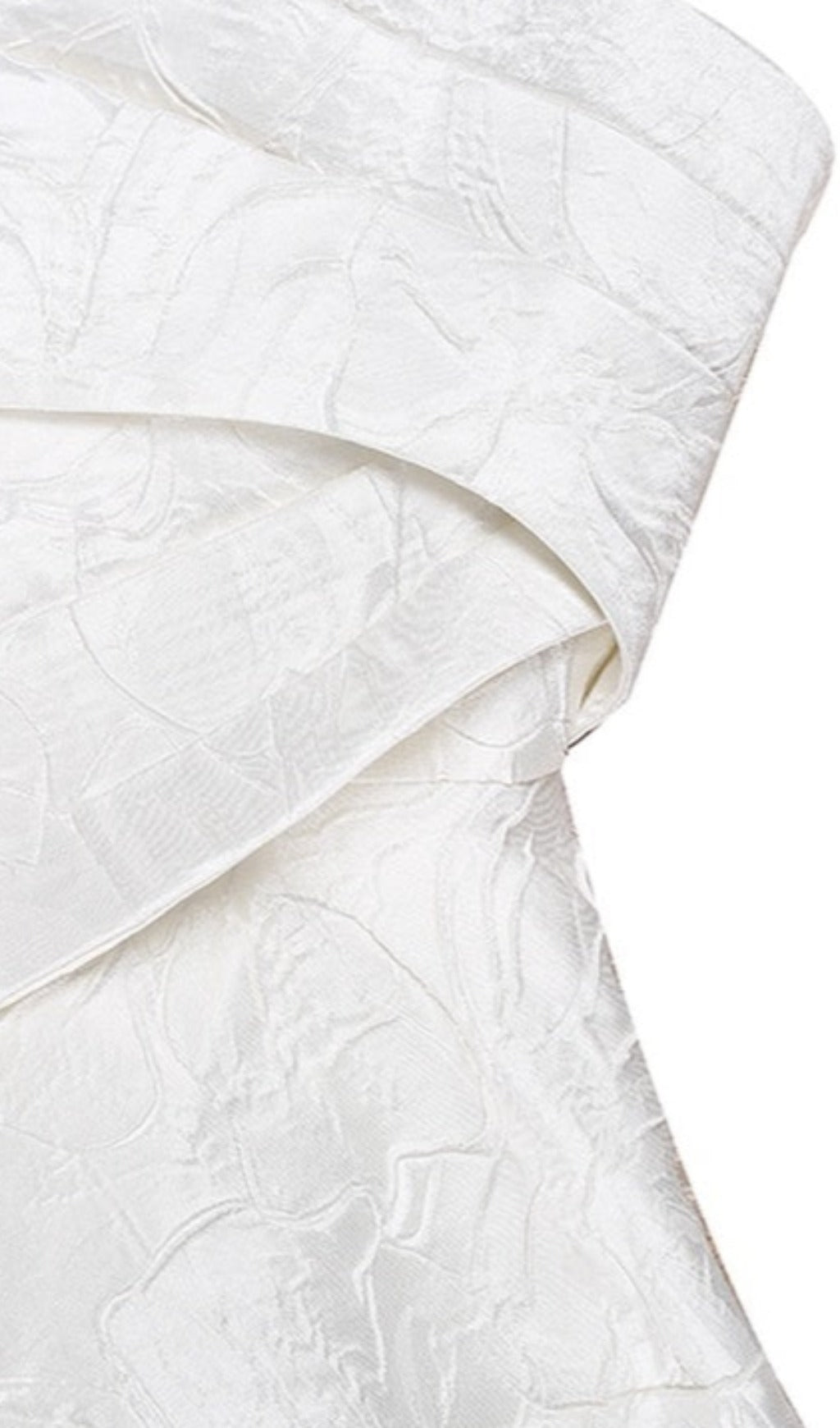 STRAPY HEM MINI DRESS IN WHITE-Dresses-Oh CICI SHOP