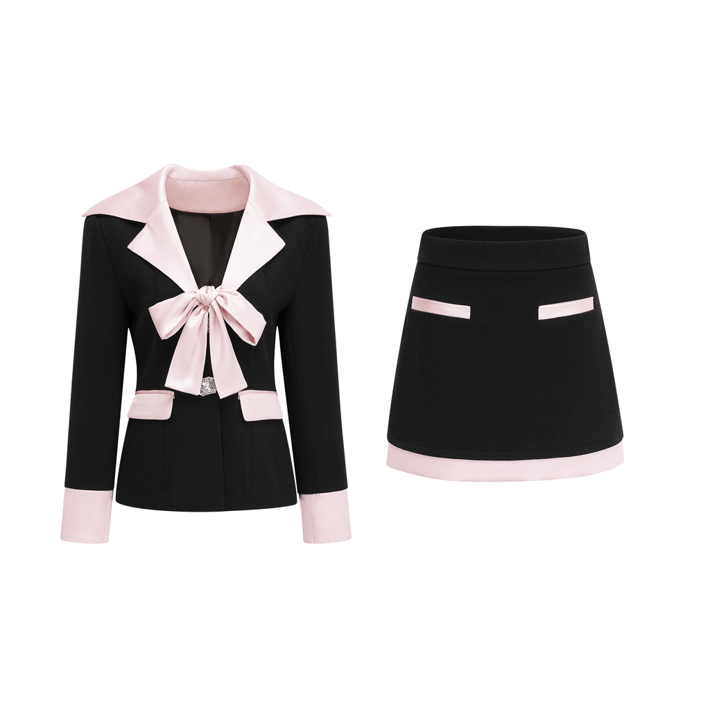 jacket & skirt matching set