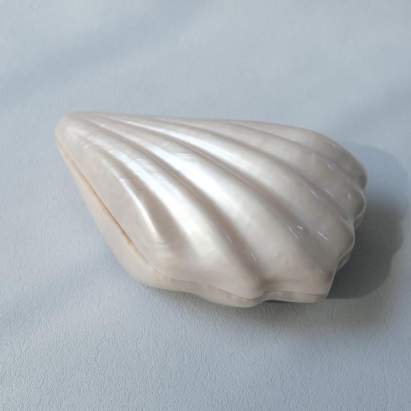 Shell | Pearl Bridal Clutch